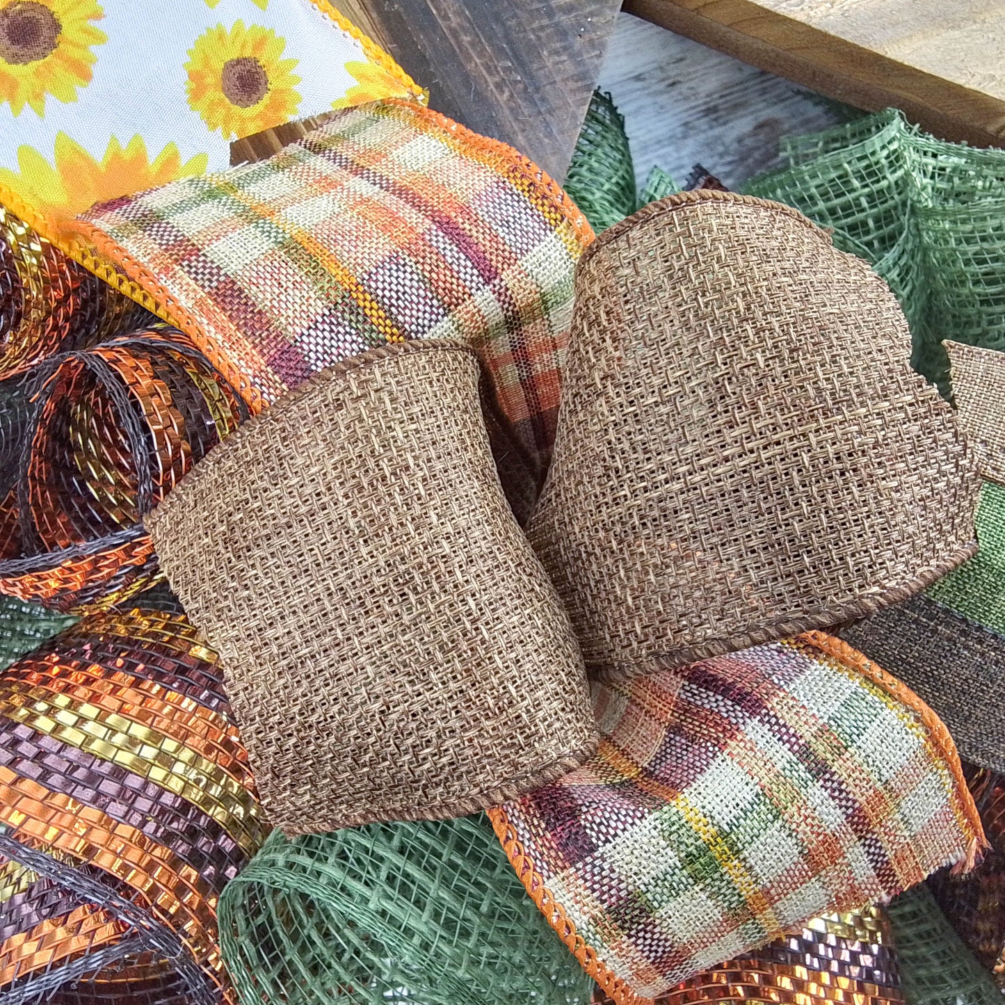 Fall Season Wreath, Christian Home Decor, Church Event Decoration