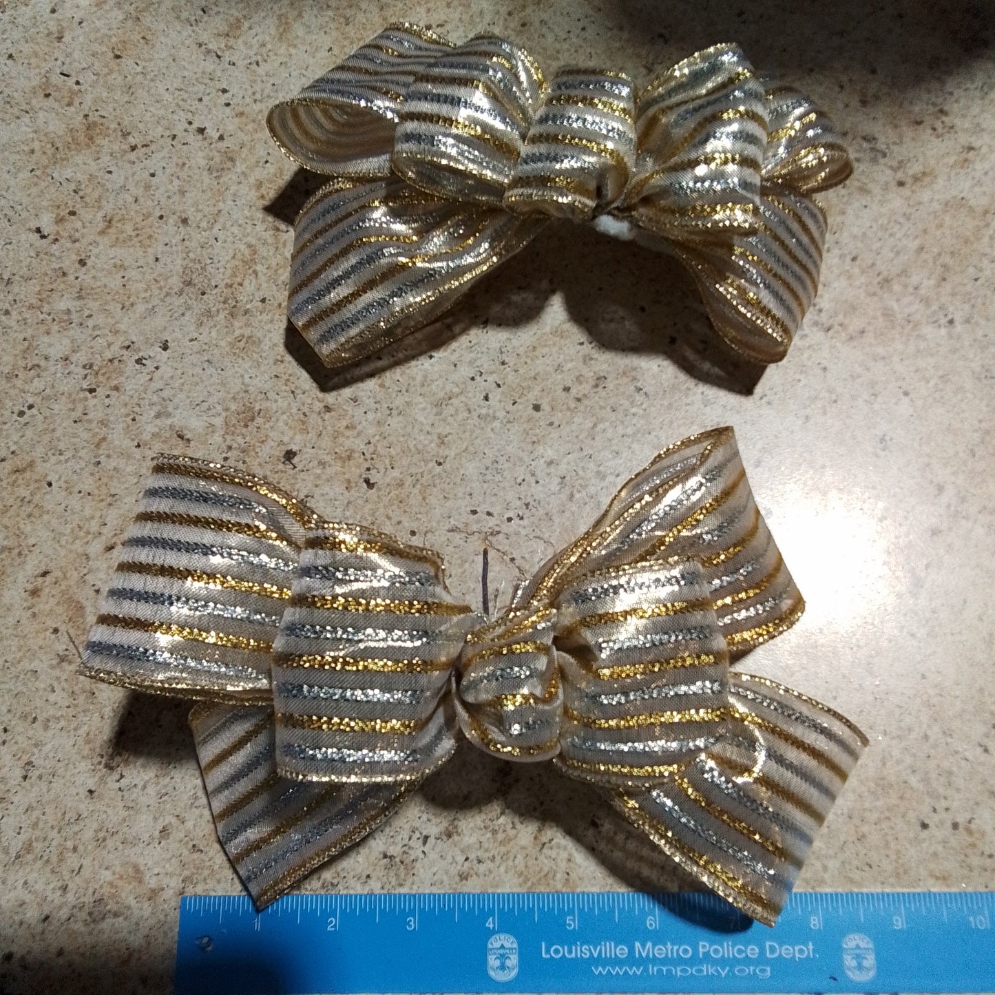 Gold Silver Add On Bow