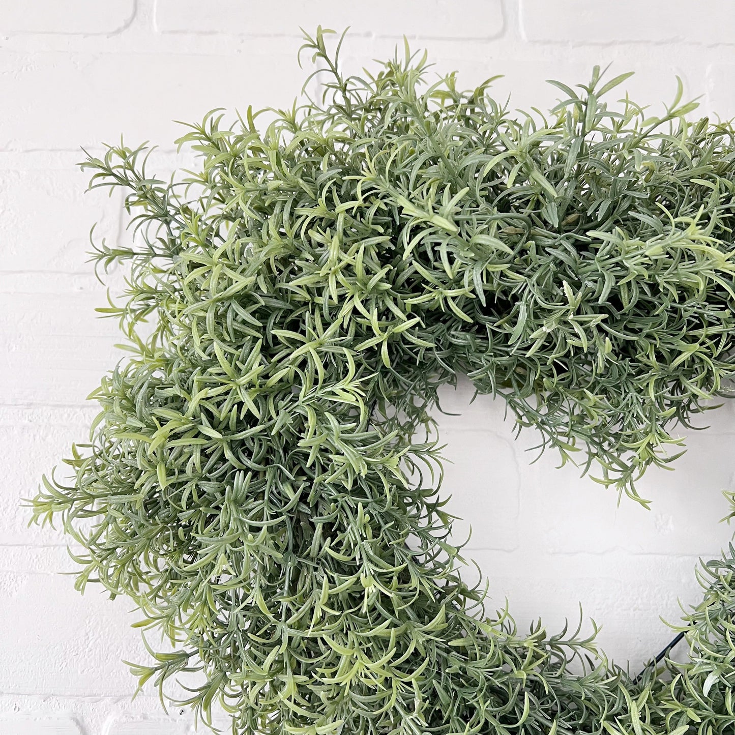 Rosemary Heart Valentines Day Front Door Wreath