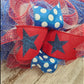 Fourth of July Wreaths for Front Door, Red White Blue : J2