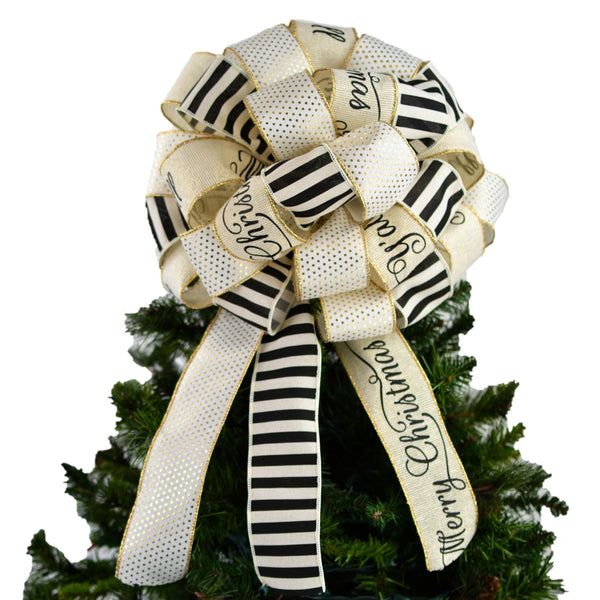 http://www.pinkdoorwreaths.com/cdn/shop/products/bow-christmas-tree-toppers-or-lantern-black-and-gold-bow-or-ivory-tree-bow-pink-door-wreaths-1_grande.jpg?v=1698695809