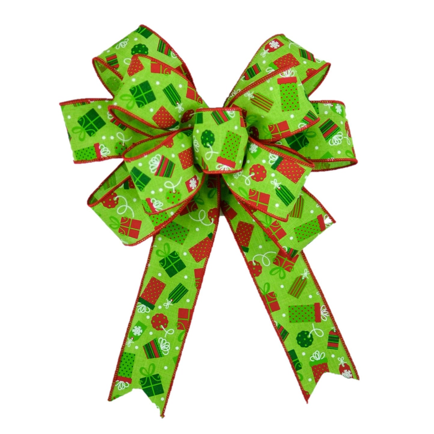 Choose Your Style - Christmas Bow for Wreath Add Ons - Outdoor Window Embellishment - Farmhouse Extra - Pink Door Wreaths