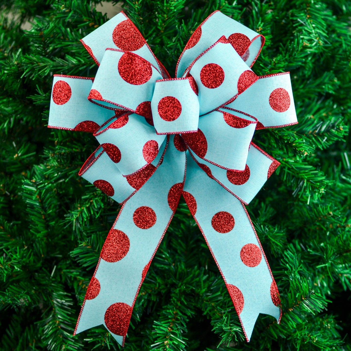 Choose Your Style - Christmas Bow for Wreath Add Ons - Outdoor Window Embellishment - Farmhouse Extra - Pink Door Wreaths