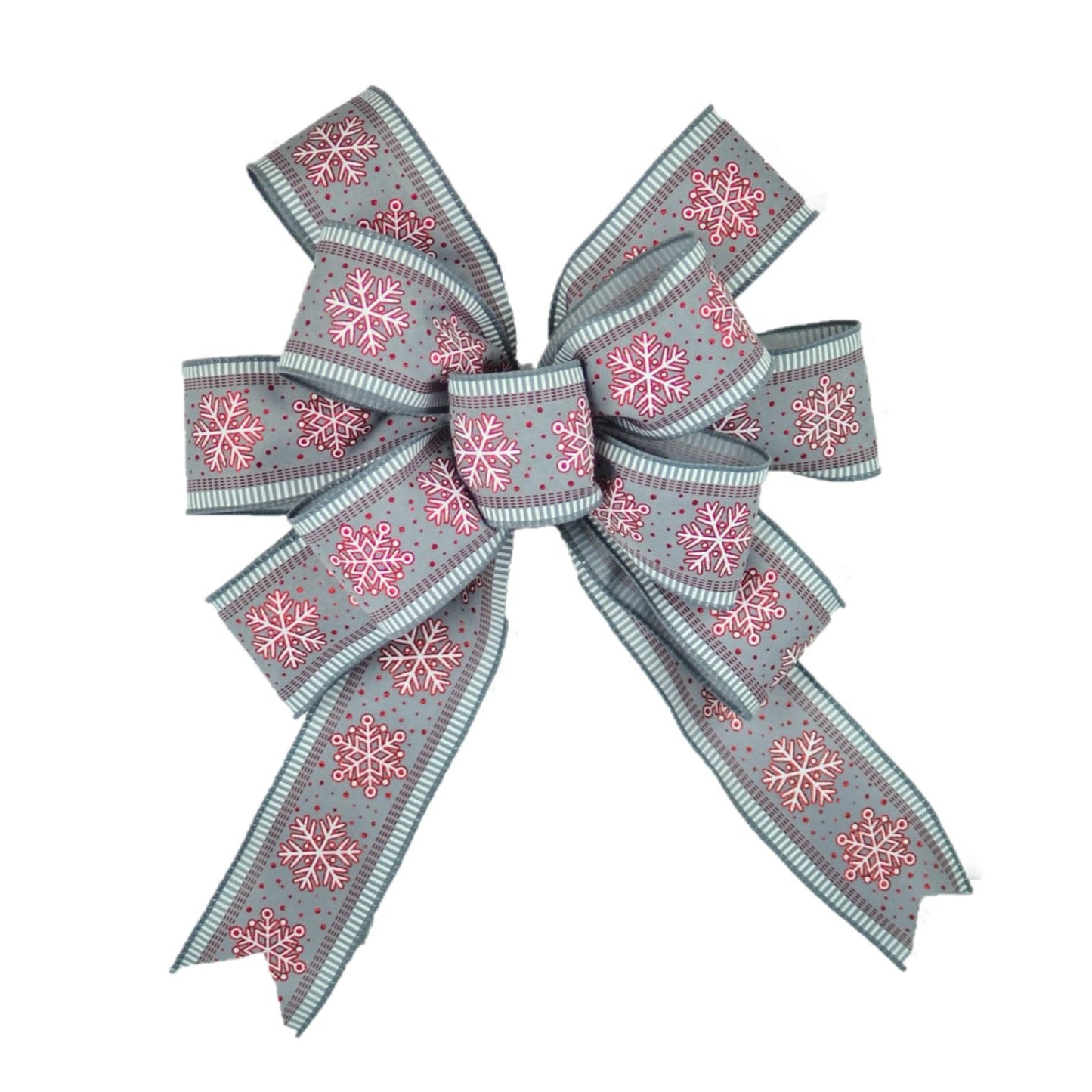 Choose Your Style - Christmas Bow for Wreath Add Ons - Outdoor Window Embellishment - Farmhouse Extra - Pink Door Wreaths