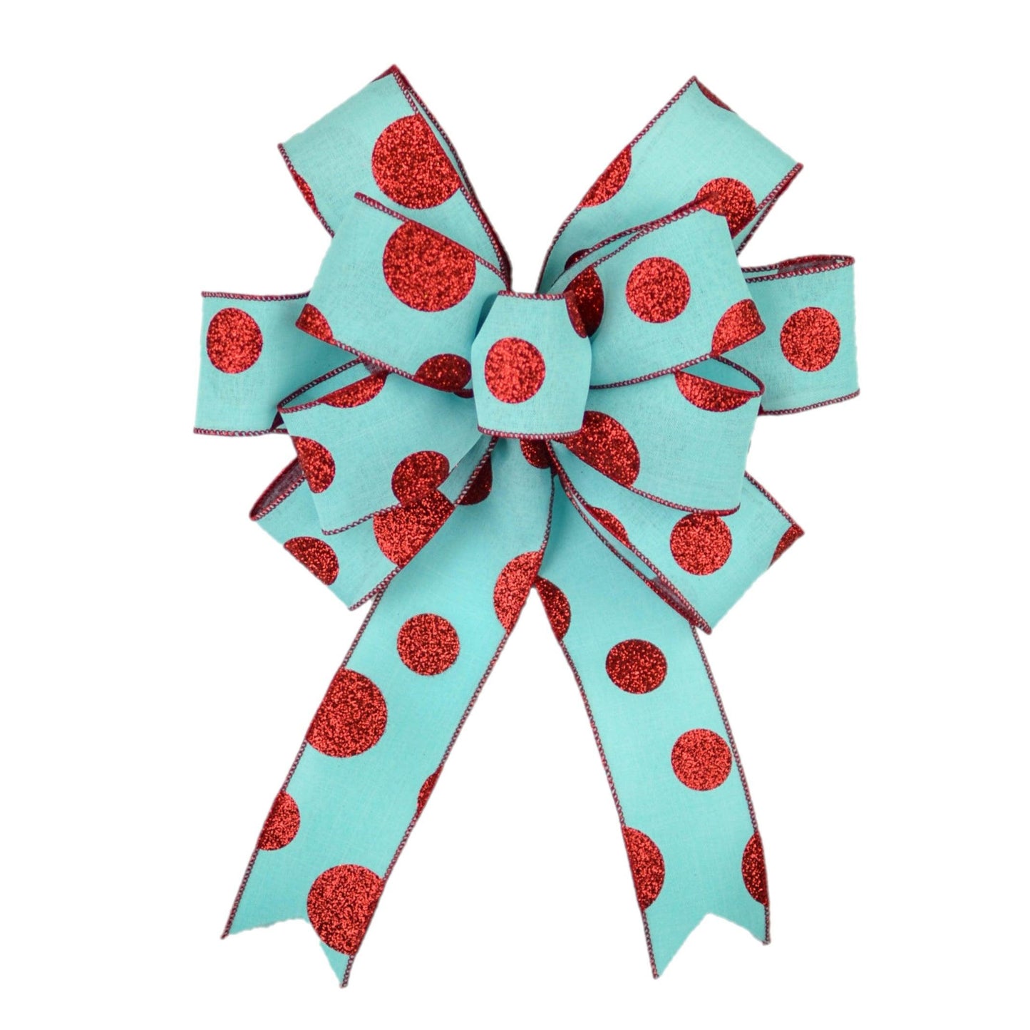 Choose Your Style - Christmas Bow for Wreath Add Ons - Outdoor Window Embellishment - Farmhouse Extra - Pink Door Wreaths