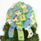 Boy Girl Happy Birthday Tree Topper Bow | Lantern Topper | Large Oversized Present or Gift Bow : TB36