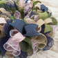 Moss Green and Blush Pink Wreath, Neutral Everyday Decor, Perfect Mother's Day Gift
