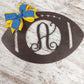 Football Wreath Decorations | Football Monogram Door Hanger