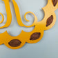 Fall Monogram Door Hanger | Mustard and Brown Mother's Day Gift | Personalize Me!