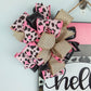 Pencil Door Hanger, Hello Class Decorations, Pink Brown