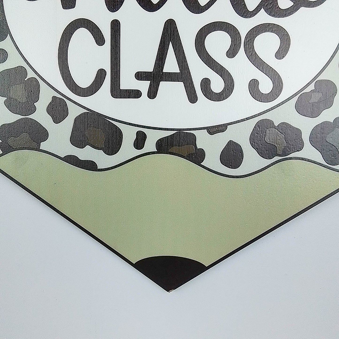 Pencil Door Hanger, Hello Class Decorations, Pink Brown