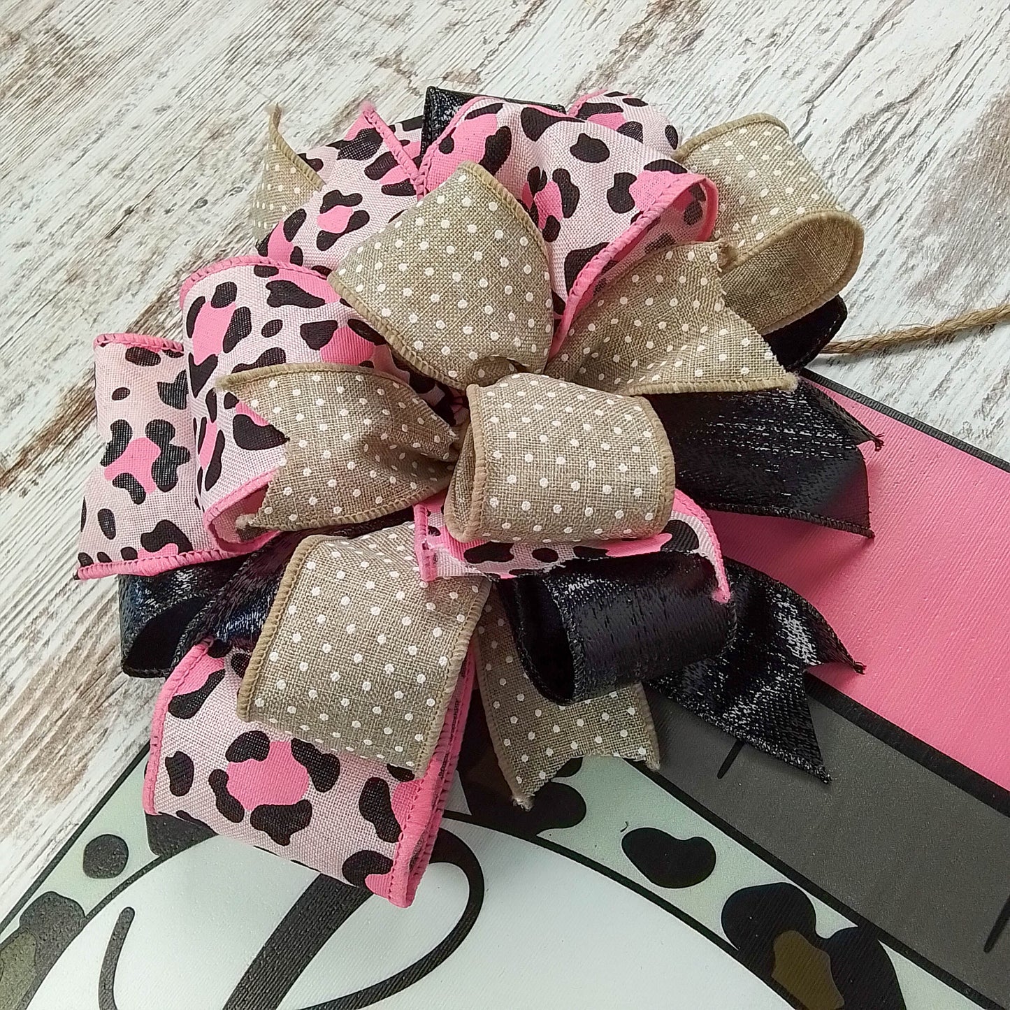 Pencil Door Hanger, Hello Class Decorations, Pink Brown