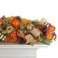 Moss Green Fall Wreath, Wreath for Front Porch, Thanksgiving : F1