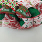 Peeking Elf Wreath - Christmas Mesh Door Decor