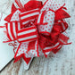 Christmas Tree Door Hanger, Holiday Monogram Decor, Festive Birch Wood Ornament