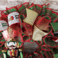 Nutcracker Christmas Wreath - Nut Cracker Front Door Decor