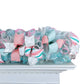 Pastel Pink Garland, Burlap and Deco Mesh Decor, Festive Ribbon Home Decoration