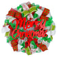 Christmas Tree Bows | Lime Green Present Bow | Red Tree Bow