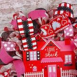 Love Shack Valentine Wreath - Valentine's Day Decor