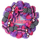 Pink & Purple Valentine's Day Wreath - Valentines Mesh Door Decor