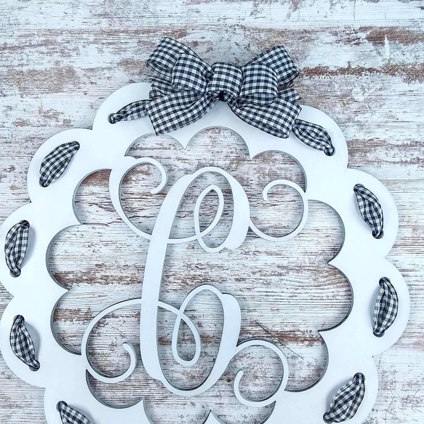 Birch Wood Door Hanger, Personalized Home Decor, Unique Gift Idea