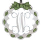 Monogram Door Hanger, Personalized Wooden Decor, Housewarming Gift Idea