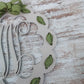 Monogram Door Hanger, Personalized Wooden Decor, Housewarming Gift Idea