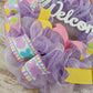 Pastel Easter Wreaths for Decoration - Welcome Front Door Decor