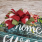 Home Sweet Home Door Hanger - Thin Storm Door Decor -  Mothers Day Gift for Mom - Rustic Door Accessory