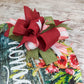 Home Sweet Home Door Hanger - Thin Storm Door Decor -  Mothers Day Gift for Mom - Rustic Door Accessory