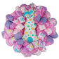 Bright Easter Bunny Wreath - Whimsical Easter Decorations - Ideal Gift for Teachers or Houses with Kids