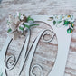 Personalized Door Hanger, Magnolia Monogram Decor, Customizable Floral Wreath