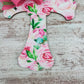 Christian Cross Door Hanger, Floral Birch Wood Decoration, Spiritual Home Décor