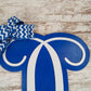 Customizable Monogram Door Hanger, Birch Wood Letter Decor, Personalized Gift for Home or Office