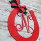 Personalized Horseshoe Monogram Door Hanger, Kentucky Derby Decor, Custom Wall Accent