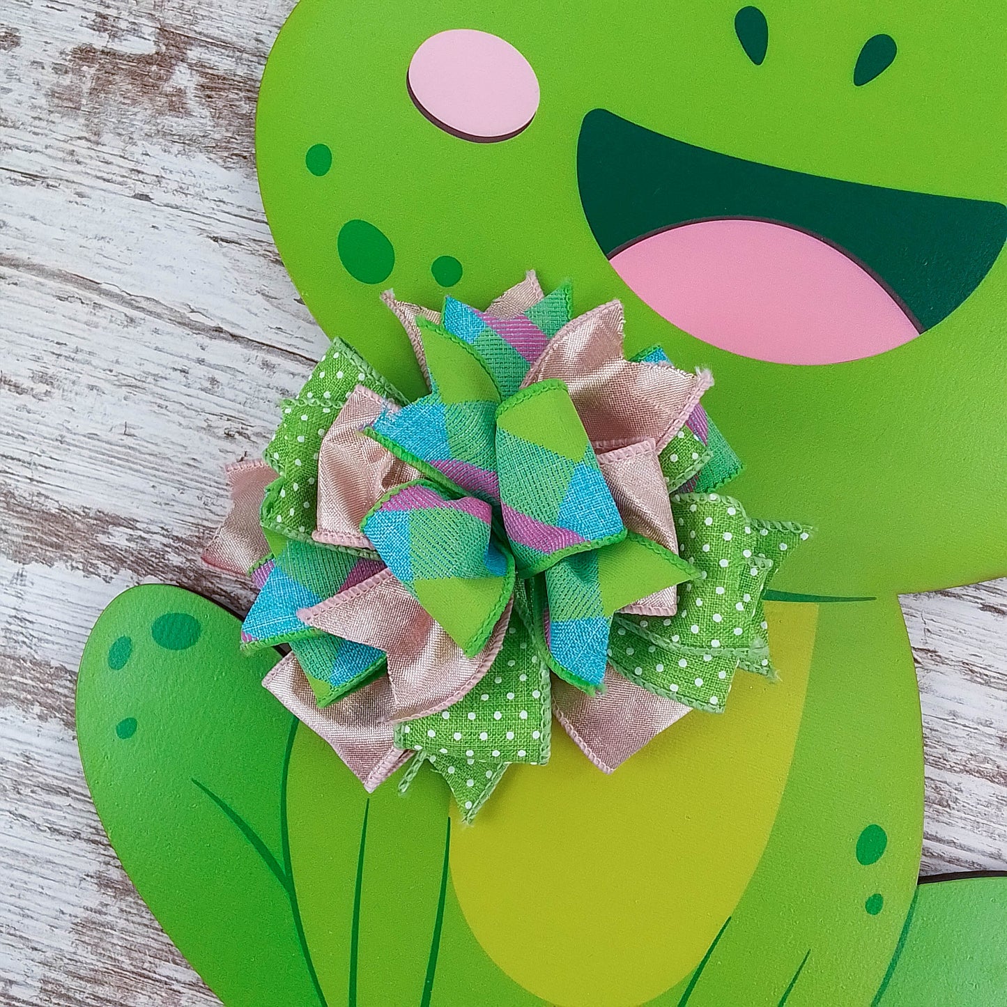 Frog Door Hanger, Children's Birthday Gift, Spring Festival Decoration