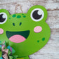 Frog Door Hanger, Children's Birthday Gift, Spring Festival Decoration