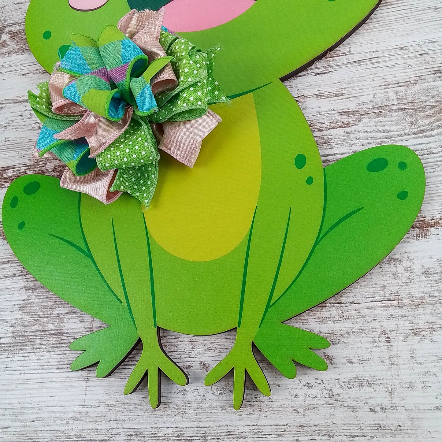 Frog Door Hanger, Children's Birthday Gift, Spring Festival Decoration