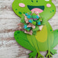 Frog Door Hanger, Children's Birthday Gift, Spring Festival Decoration