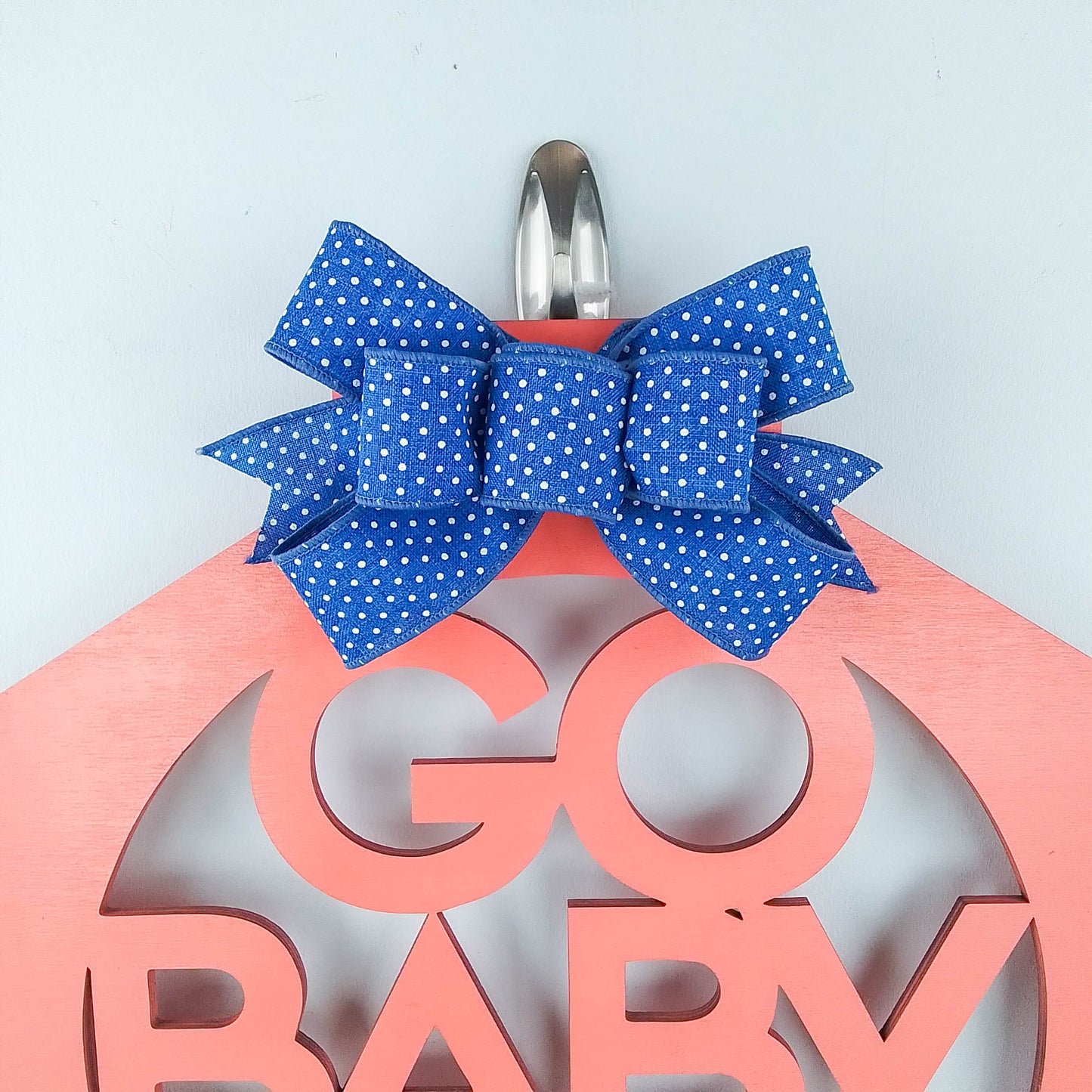 Birch Wood Baby Door Hanger, Nursery Room Decoration, Baby Shower Gift
