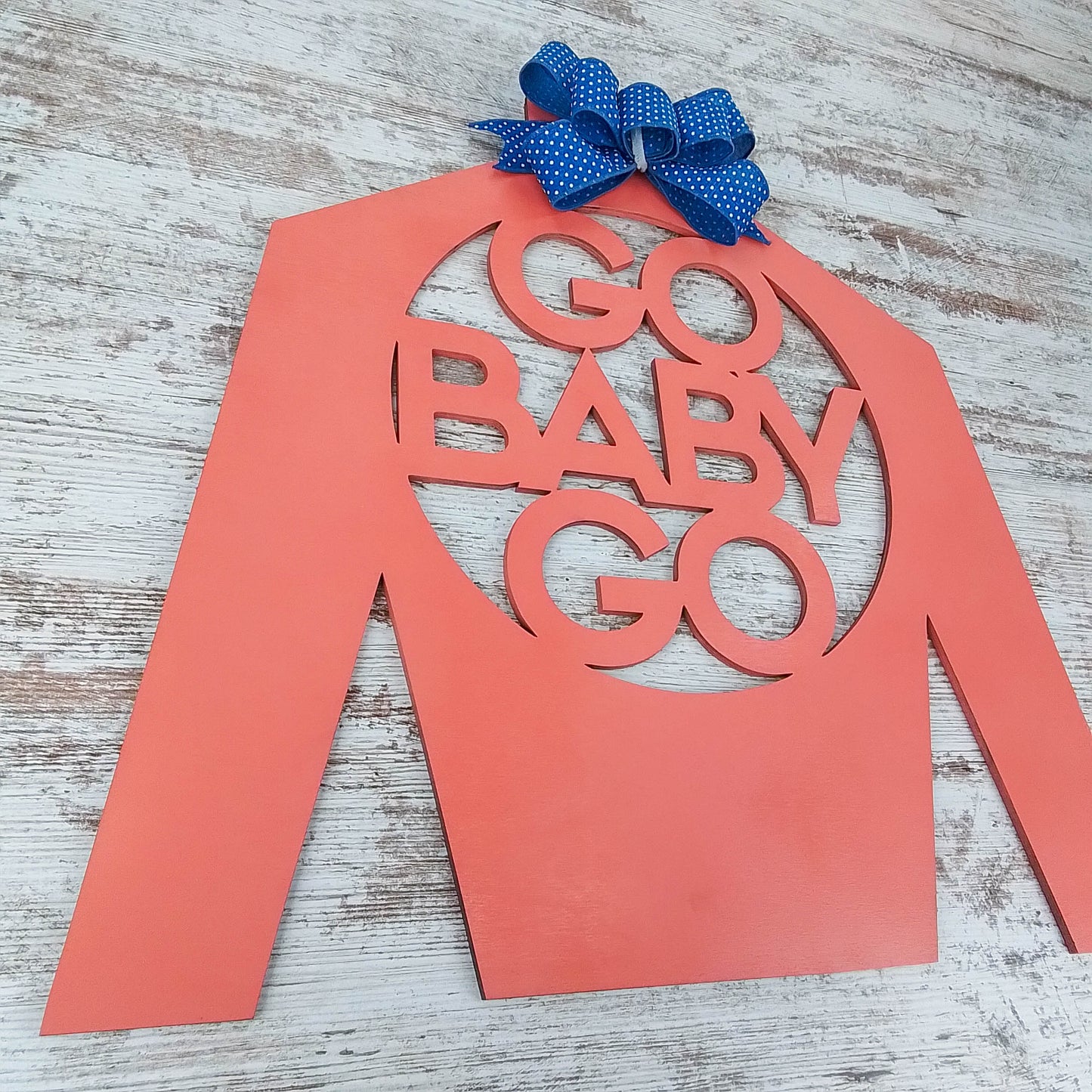Birch Wood Baby Door Hanger, Nursery Room Decoration, Baby Shower Gift