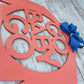 Birch Wood Baby Door Hanger, Nursery Room Decoration, Baby Shower Gift