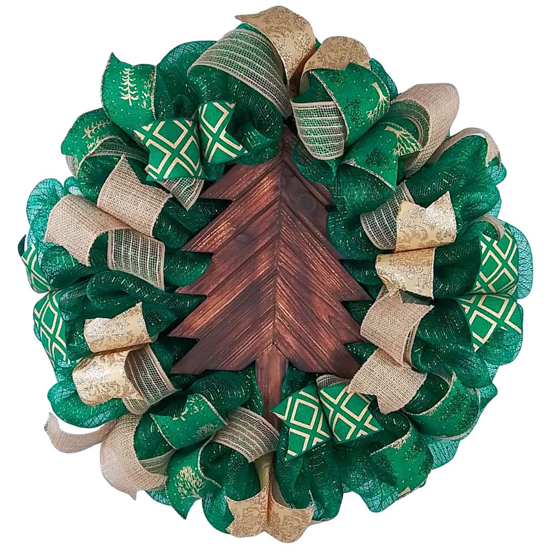 Christmas Decor Wreath, Festive Door Decoration, Holiday Gift Idea