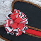 Snowman Hat Winter Grapevine Wreath - Christmas Door Hanger Oversized Bow Jute Burlap Door Decor