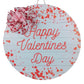 Valentine's Day Door Hanger, Wooden Heart Decoration