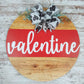 Valentine Wooden Door Hanger, Decorative Home Accessory, Special Occasion Gift