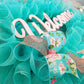Welcome Turquoise Rose Gold Wreath - Gift for Her - Everyday Floral Spring Decor