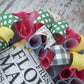 Flower Market Welcome Wreath - Jute Burlap Spring Decor