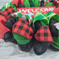 Watermelon Door Wreath - Summer Door Decor - Sweet Summertime - Red Lime Green Black