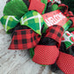Watermelon Door Wreath - Summer Door Decor - Sweet Summertime - Red Lime Green Black